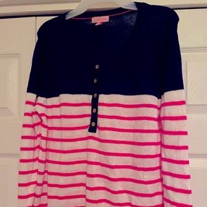 Lilly Pulitzer long sleeve henley.